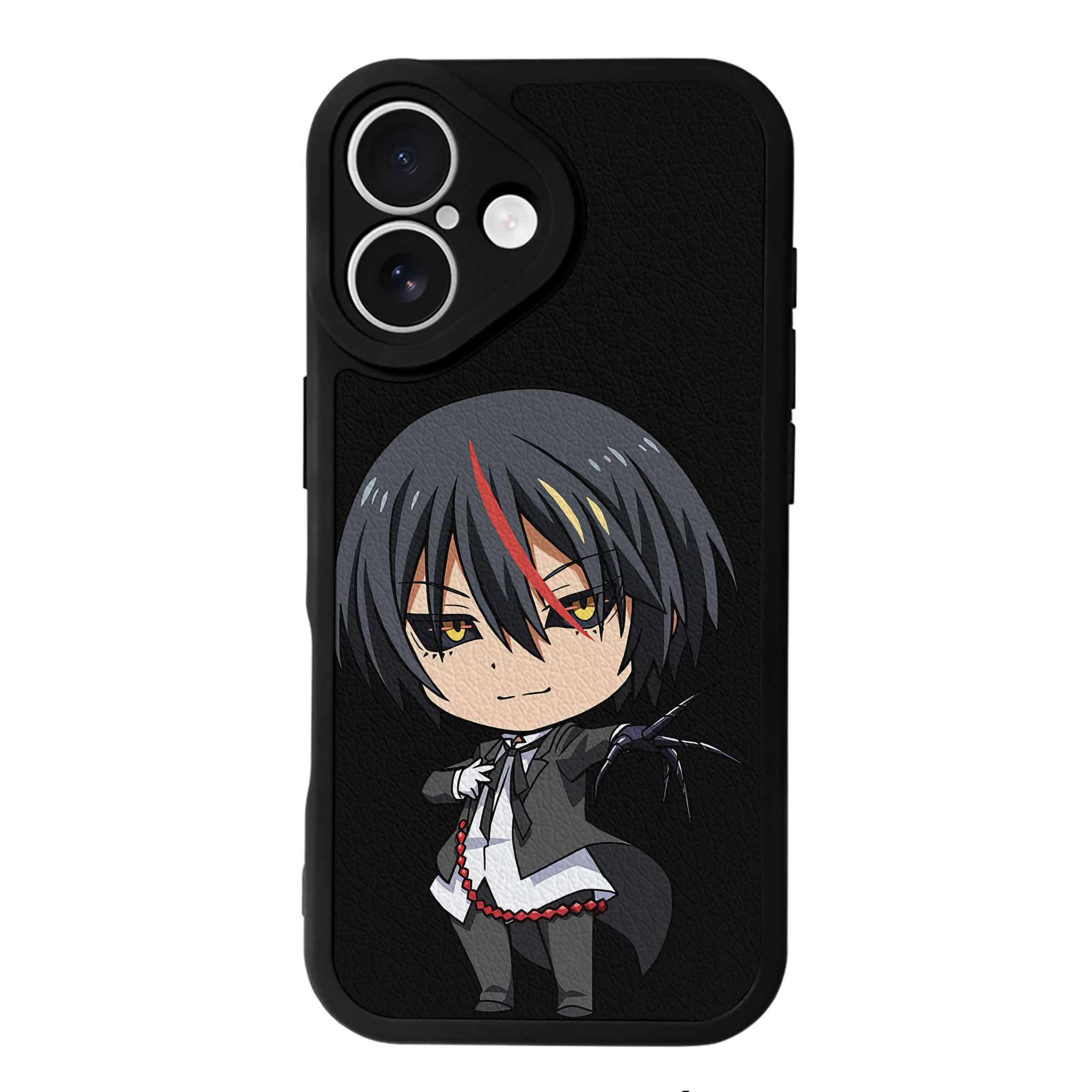 （画像用） 転スラ Regarding Reincarnated to Slime 【iPhone 16シリーズ対応】シリコンスマホケース（レザー調） 材質：シリコン